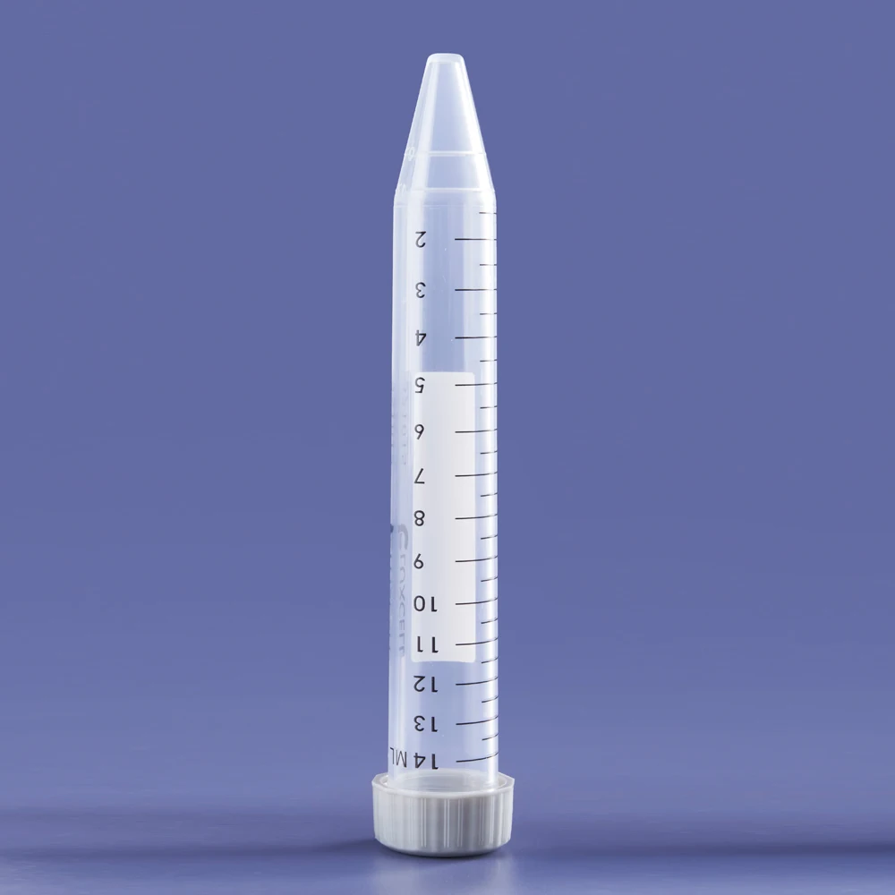 15ml Conical Centrifuge Tubes 15ml Sterile Plastic Test Tubes with Screw Cover