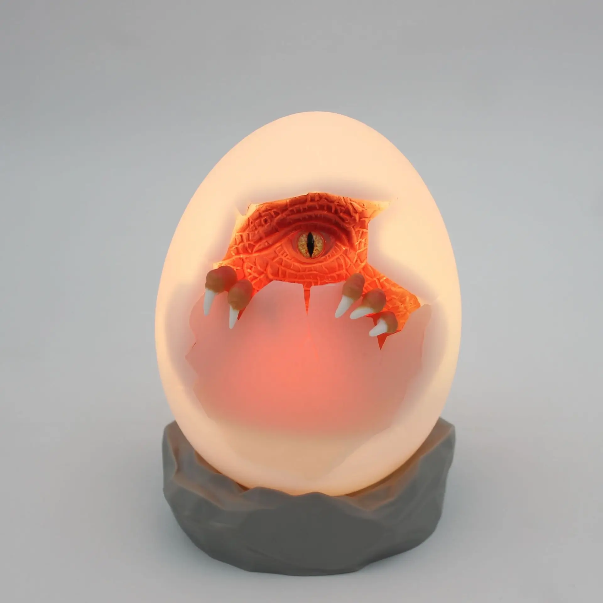 Amazon New Design Dinosaur Egg Night Light Sensor Control or Remote Control Night Living Room Atmosphere Lamp Children Gift