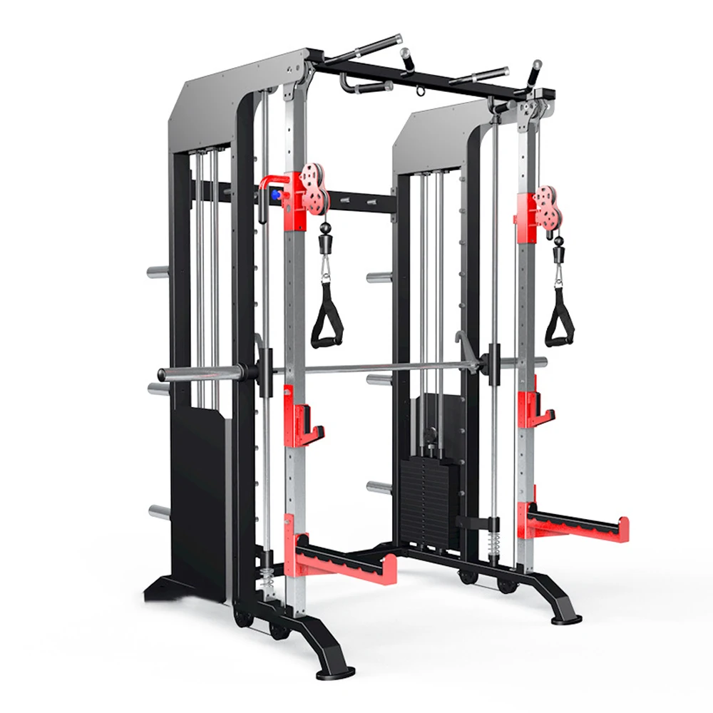 High quality commercial smith machine strength trainer arms muscles exercise fitness equipment