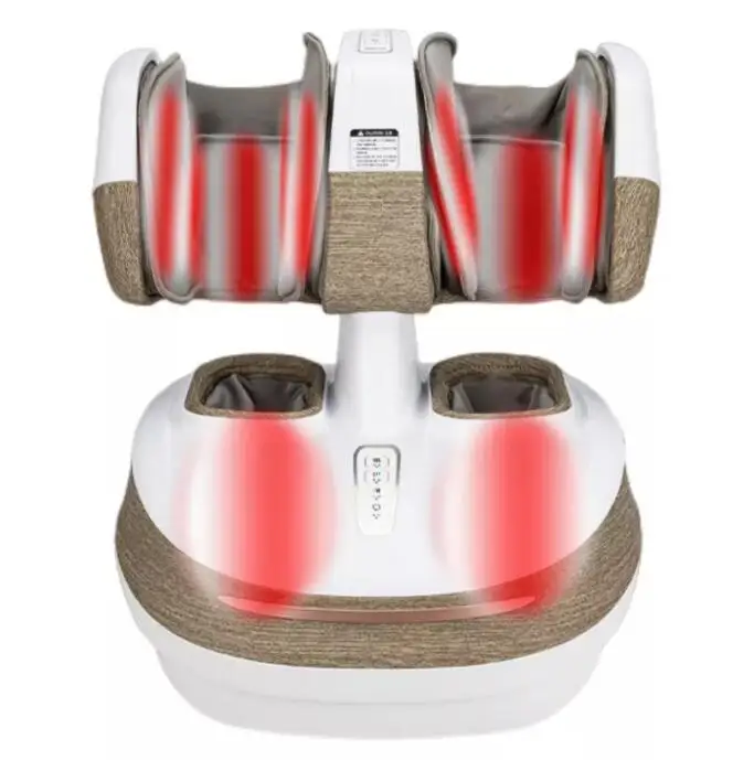 Detachable Foot and Leg Massager with Roller Shiatsu Foot Massager Machine for Blood Circulation