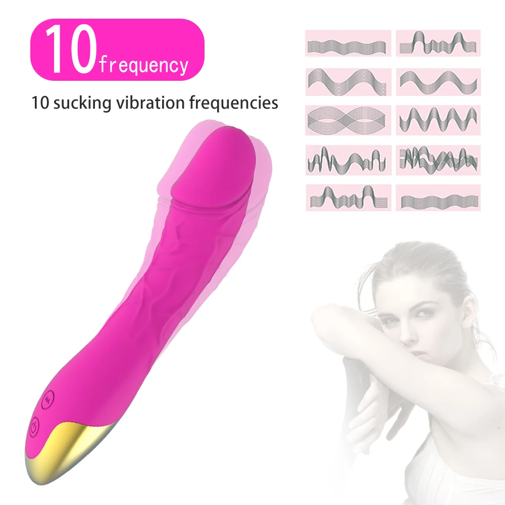 Best selling G-Spot Vibrator For Women Clitoris Stimulator Soft Silicone Realistic Dildo Vibrators Female Sex Toys For adults