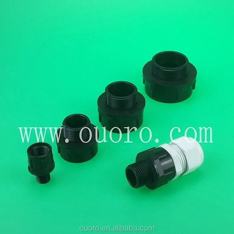 OUORO wholesale factory manufacturer  IP68 PG M NPT G plastic nylon waterproof cable connector