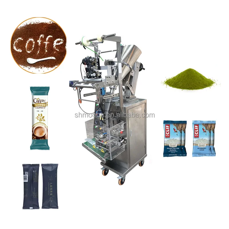 Small Granule Stick Bag Packing Machine Sugar Salt Medical Health Care Sachet Packaging Machine Spicy Codiment Bag Packer