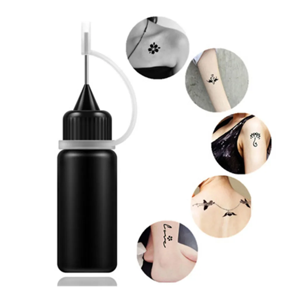 
10ml 100% Natural JAGUA tattoo gel Transparent temporary tattoo ink 