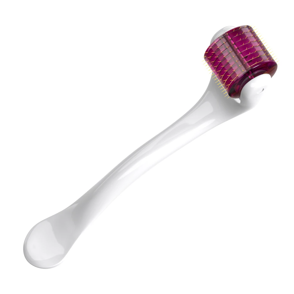 2020 HOT titanium 1mm 1.5mm needle photon derma stamp rolling led face beauty roller 200 dermaroller for facial treatment