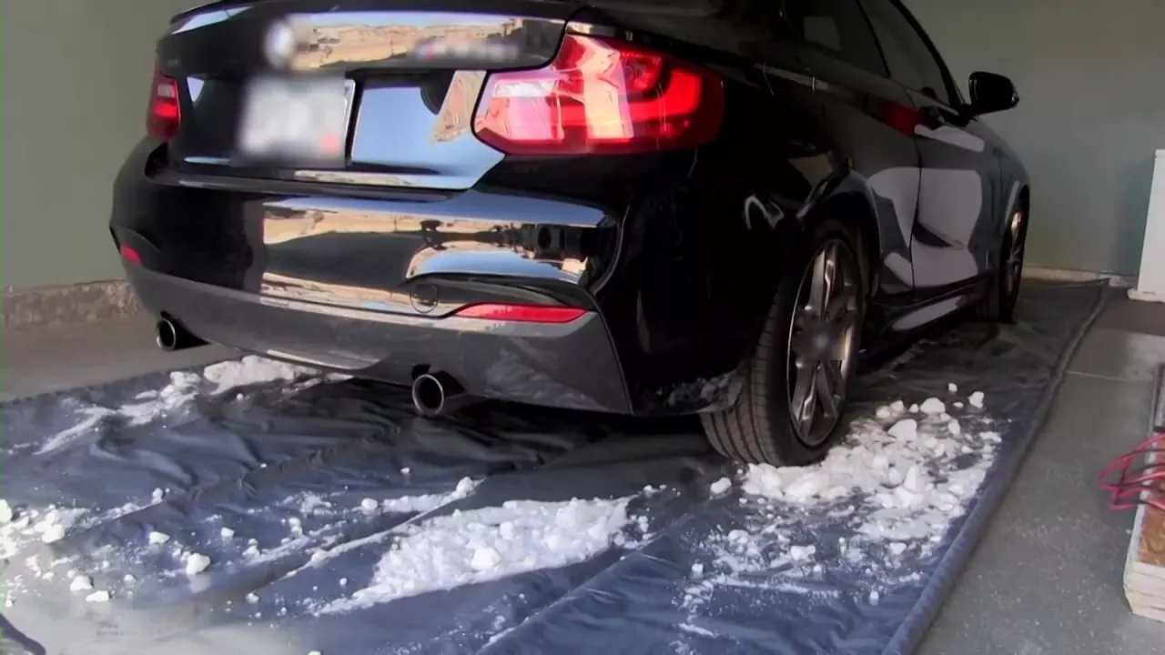 Car Washing Garage Car Wash Floor PVC Mat Water Containment Mats