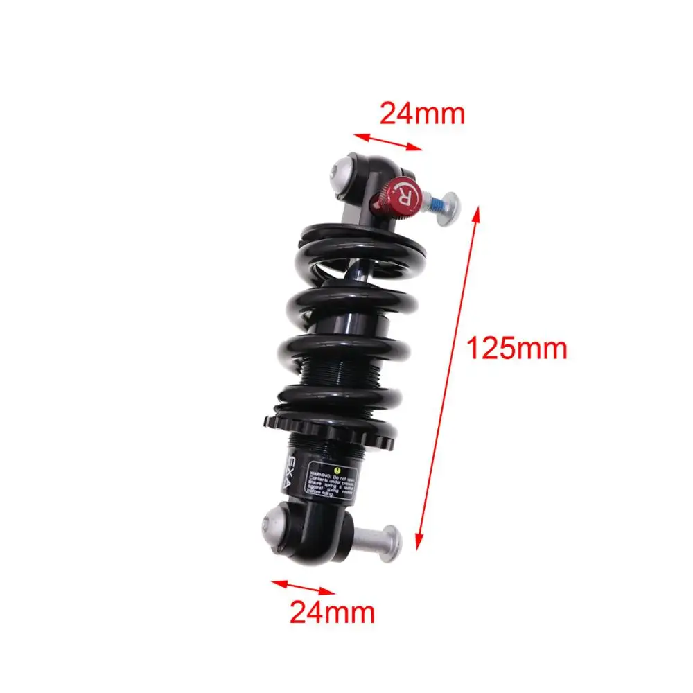 EXA Form 291R Spring Suspension Motorcycle Electric Bike Scooter 125 1000 1250 1500 1800 2000lbs Bicycle Rear Shock Absorber