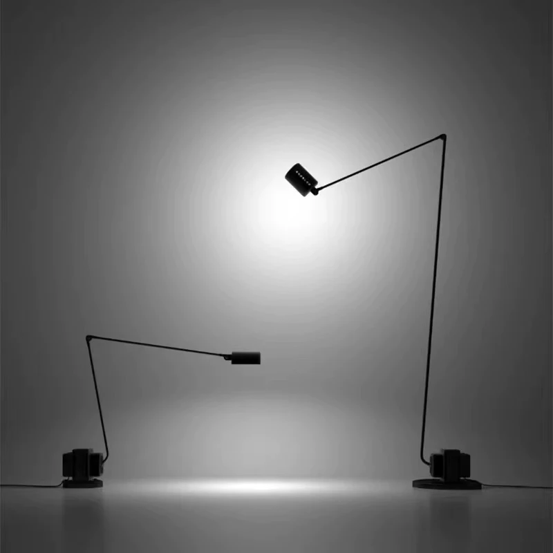 Nordic Creative Iron Adjustable Indoor Simple Home Hotel Living Room Unique Fancy Led Floor Lamp