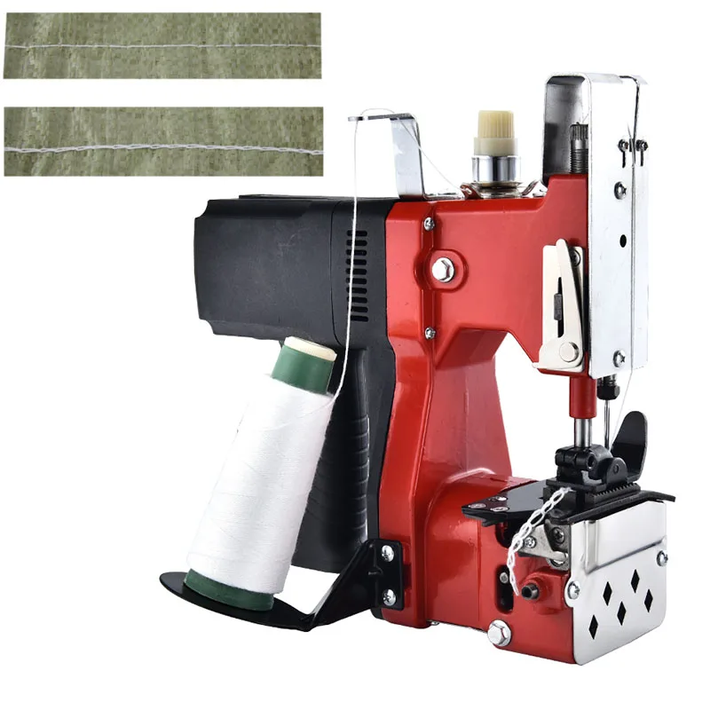 210W Portable Electric Sewing Machine Automatic Stitching Machine Small Woven Bag Packing Machine
