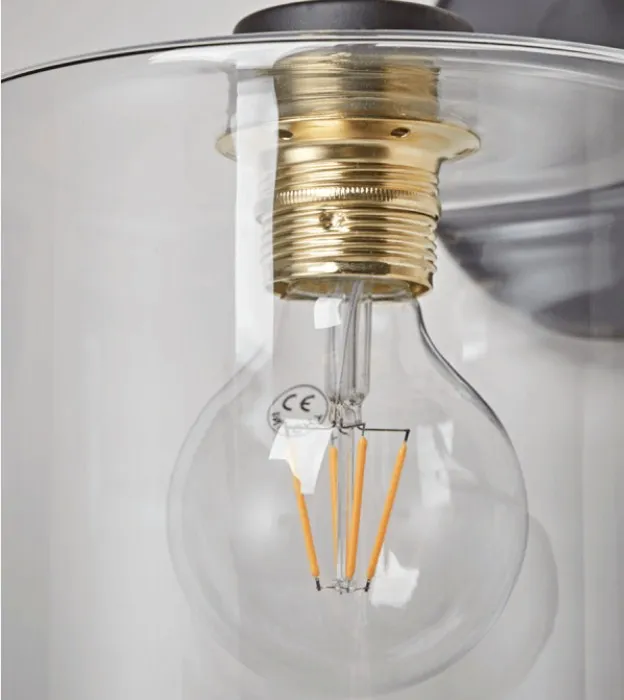 Nordic Pendant Lamps Modern Chandelier Classic Home Decor E27 Gold Round Led Bubble Ball Modern Glass Pendant Light