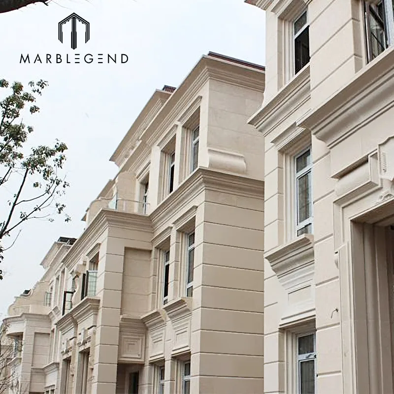 China Factory Exterior Wall Natural Stone Cornice Molding