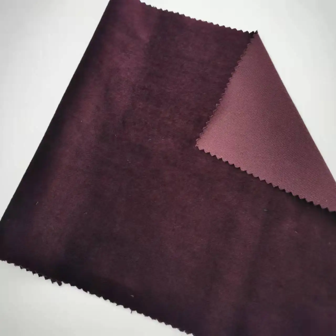 Wholesale W pile  cotton tencel velvet tencel fabric Girmes velvet fabric for garments