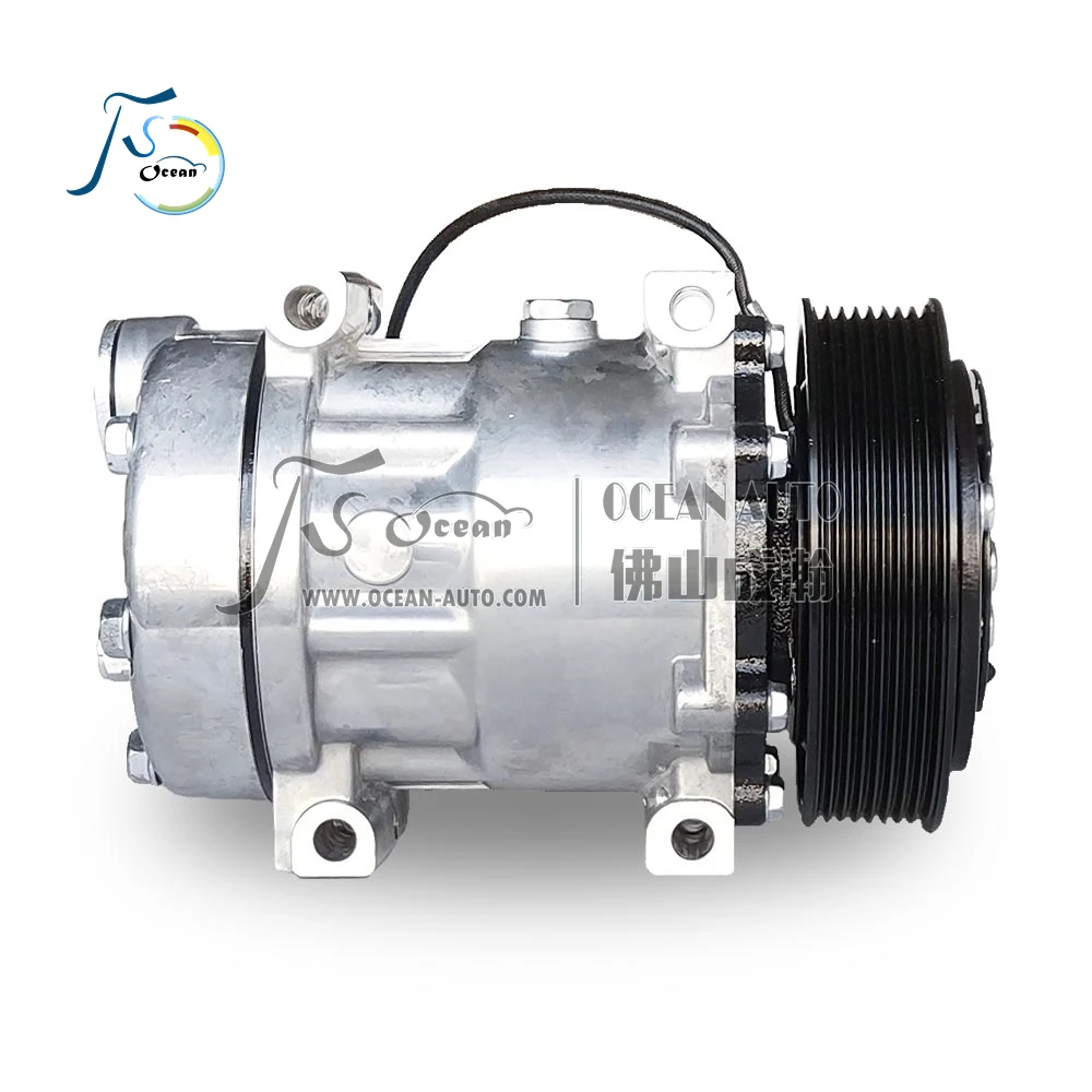 7H15 24V AC Compressor For Volvo Construction Various Models Truck Volvo FH12 FM12 Air Compressor CO0193