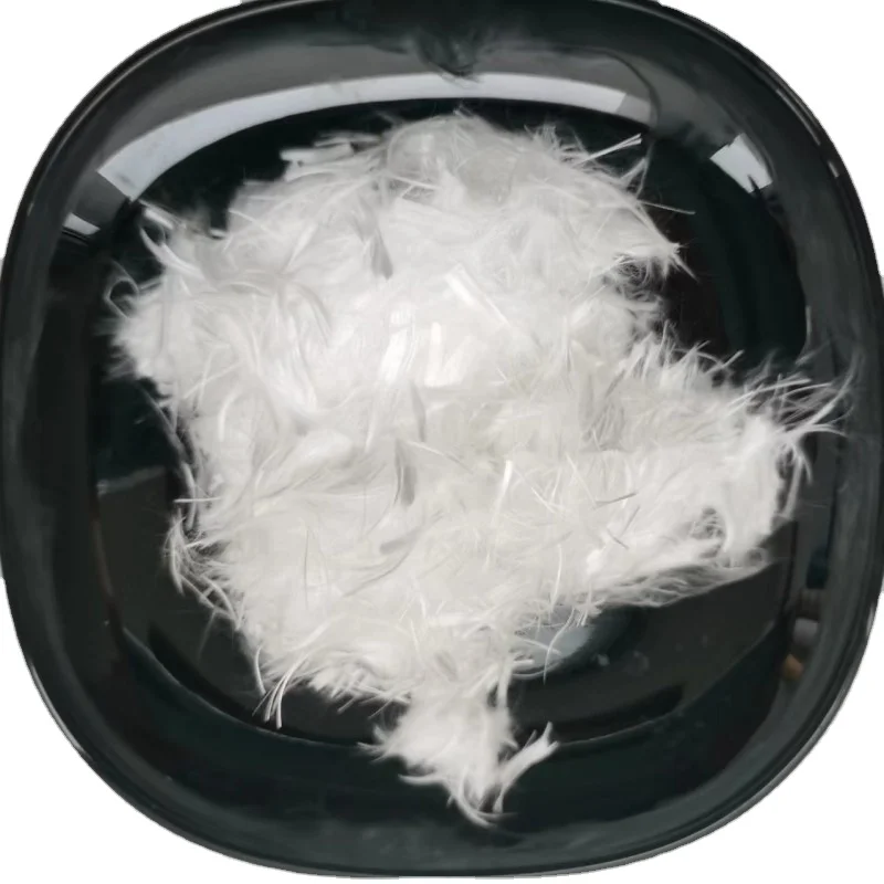 High Silica Sio2 94% Up Fiberglass Staple Yarn Chopped Strands For Needle Mat Fiberglass Chopped Strand