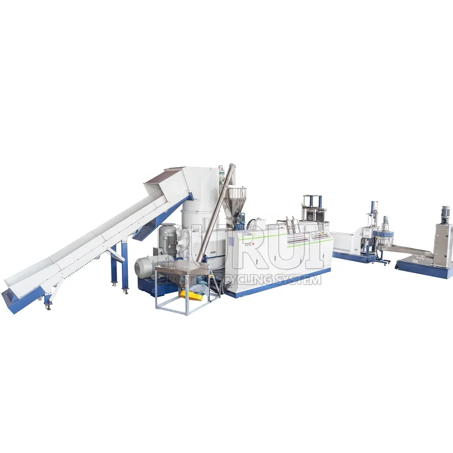 Plastic Recycling Pellet Granulator Machine for Polyethylene