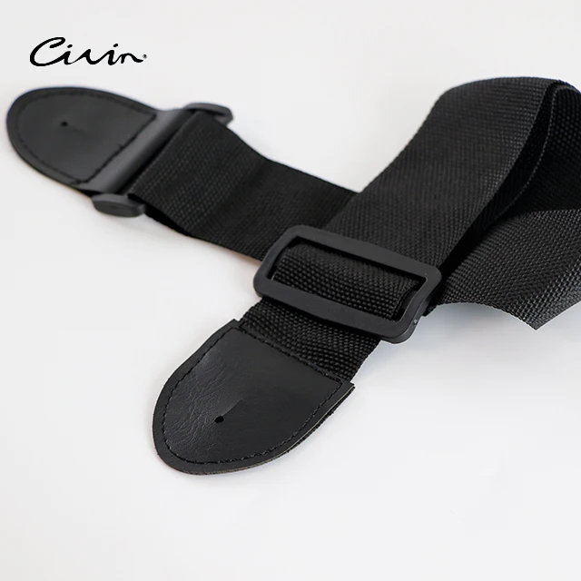 Custom Stringed Instrument Accessories Low Price Adjustable Nylon Electric Bass Acoustic Guitar Strap Belt