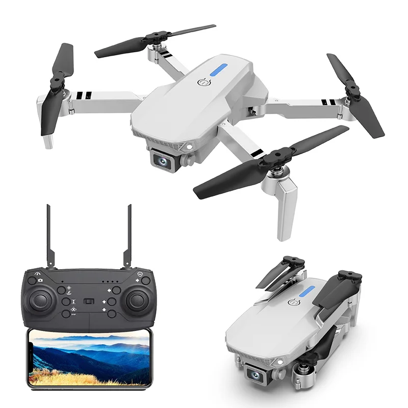 2023 E88 Pro Drone 4k Dual Camer drone E88Pro mini drone e88 gesture control 4k HD wifi camera mini dron e88