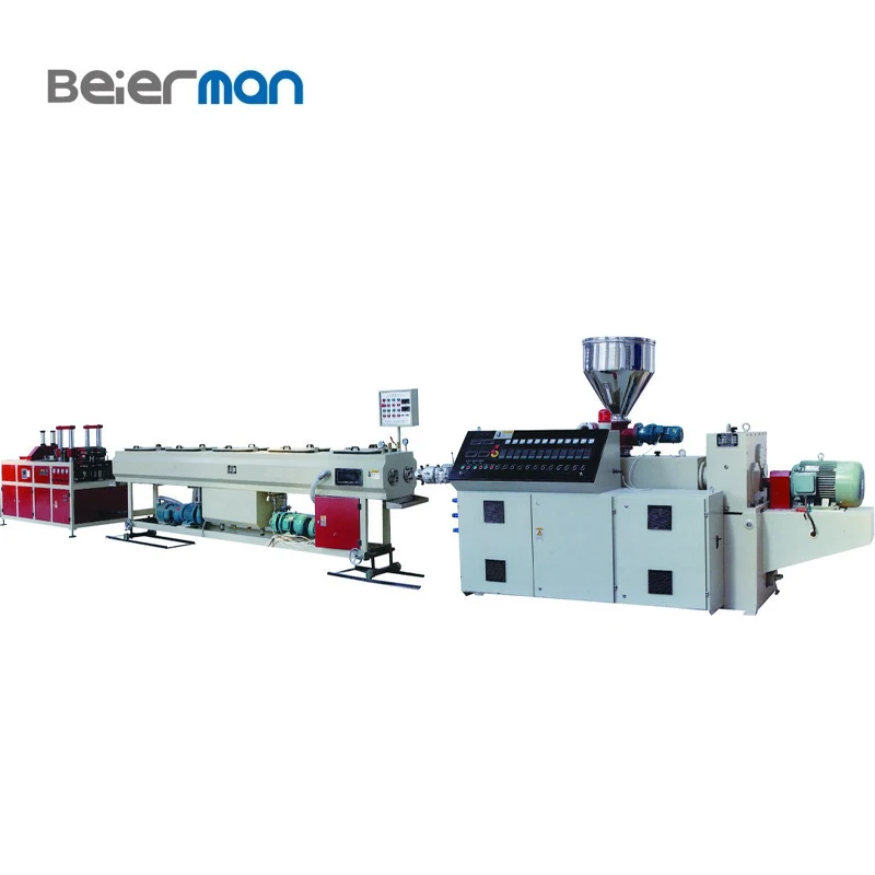 Machinery two cavity water pipe making machine electrical cable extrusion line ABS PVC pipe production line
