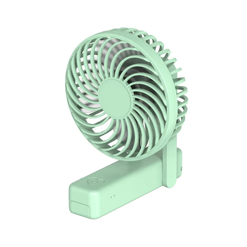 2021 Mini Fan Portable Handheld Cooling Fan Summer Gadgets Rechargeable Desktop Foldable USB Cooler Table Fan