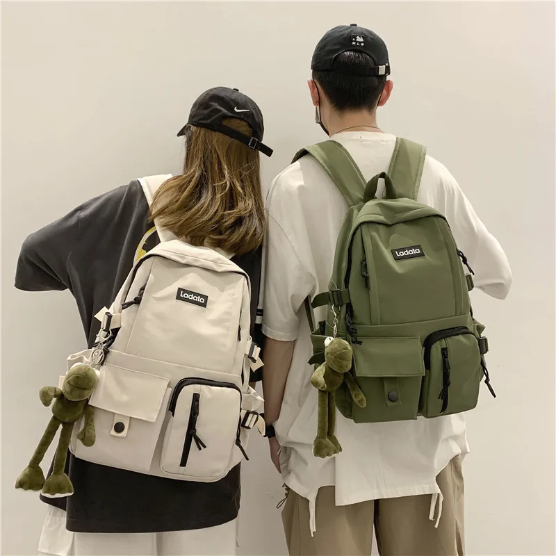 New Korean junior high school student school bag Harajuku ulzzang College style backpack computer backpack