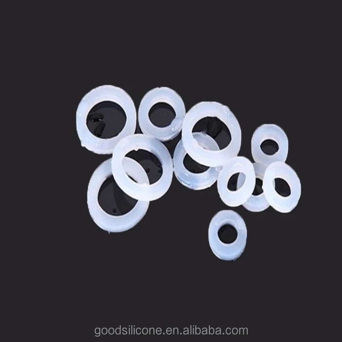 Customized silicone rubber o ring  silicon sealing o ring transparent silicone o ring