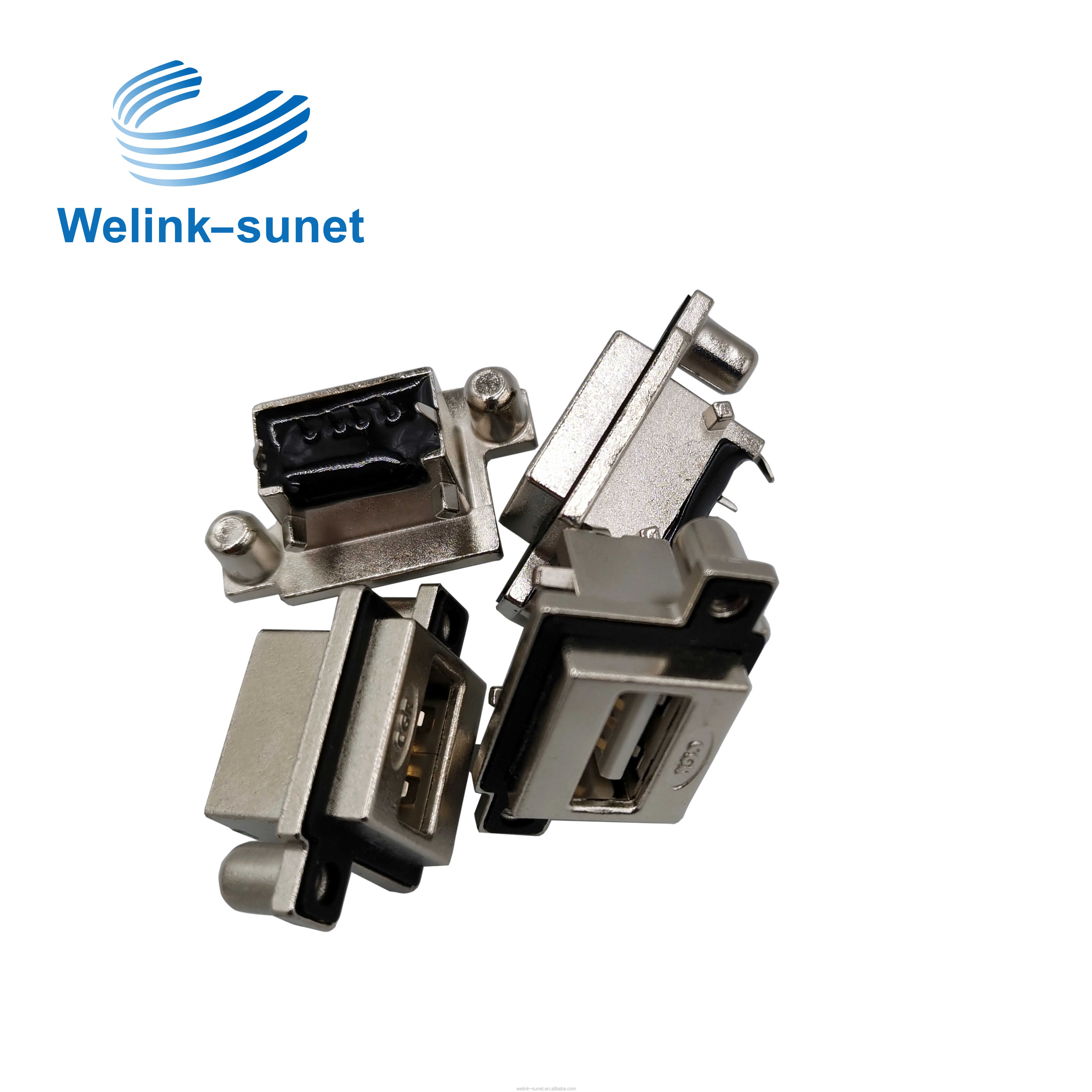 4P IP68 USB 2,0 водонепроницаемый разъем для ландшафтной лампы провода жгута