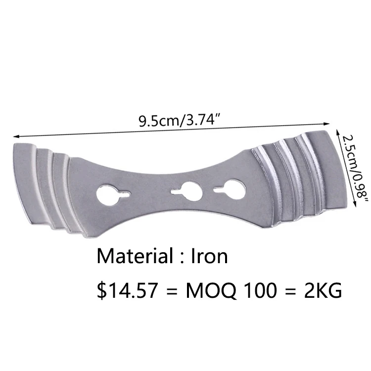 Smokeless 3 wick soy candles multiple size candle wick wood 2.6cm 6cm 9cm 15cm 20cm wooden wick for candle making