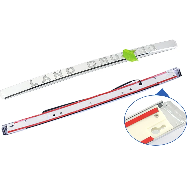 Tailgate LED Warning Lamp Car Led Brake Light  Body Kit Lamp Auto Decoration LED Letter Trim for landcruiser 2016 2018 2020 2021
