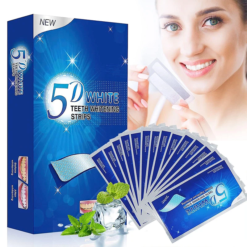 Daily Product Bleaching Custom Teeth Whitening Strips Mint Kit Coconut Charcoal Personal Care For Teeth Sensitive