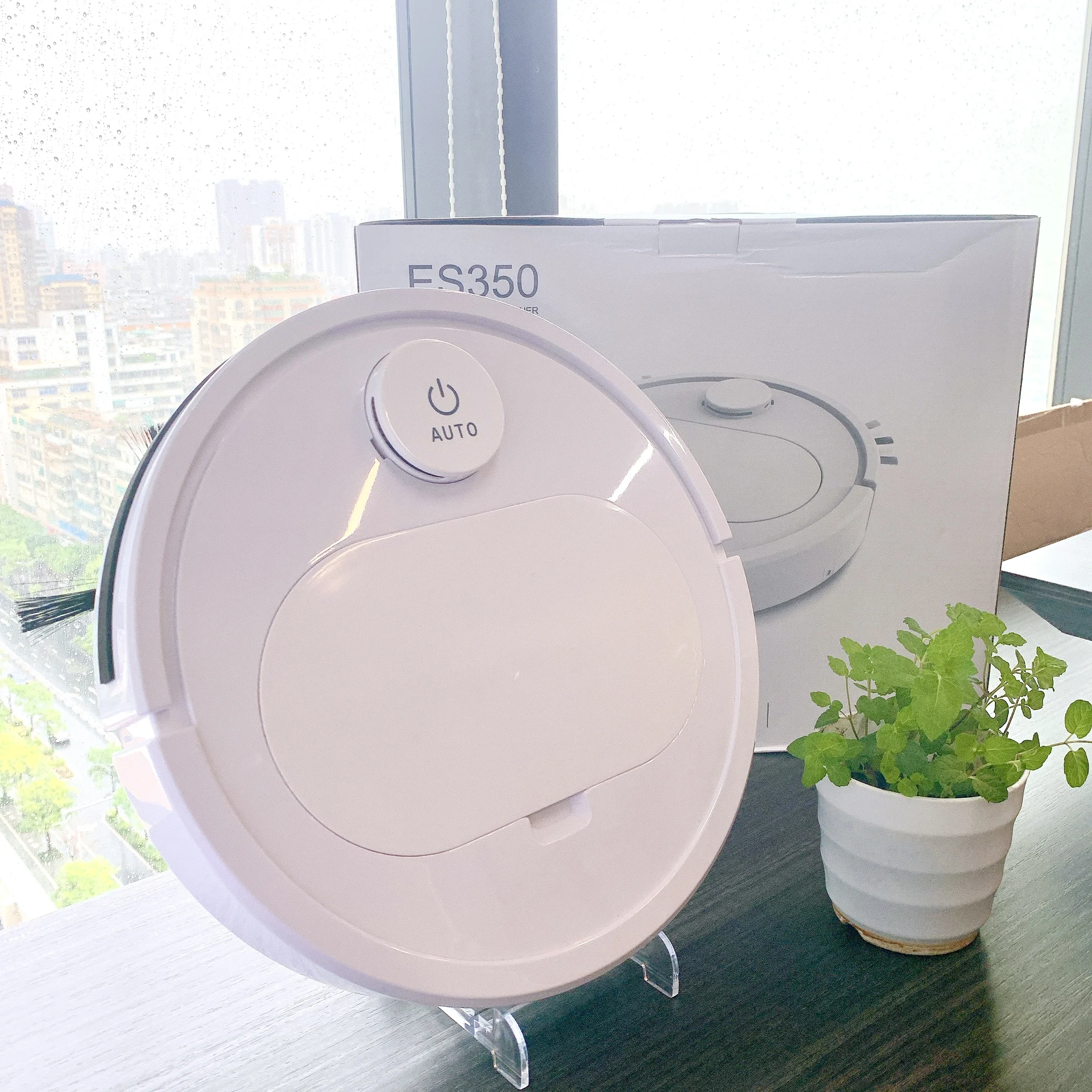 IGRLACE 2021 New Products ES350 Sweep Drag Suck Three In One Smart Vacuum Cleaning Robot