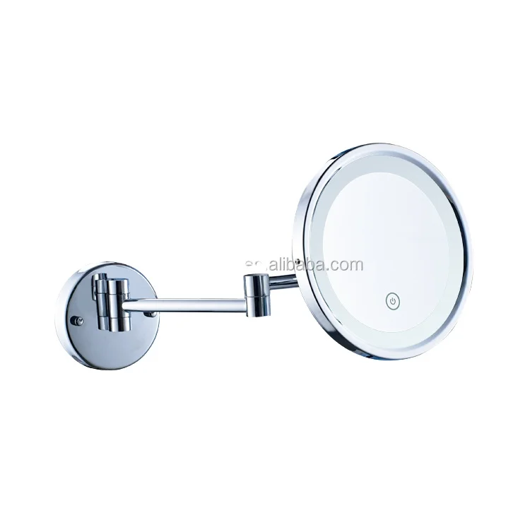 HSY1007 Hotel Led Light Makeup Wall Mirror with sensor Switch in the Mirror Sheet