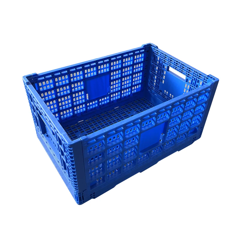 plastic folded small vented agriculture container tote banana crate plates plastic crates with dividers and lid bicolor crate