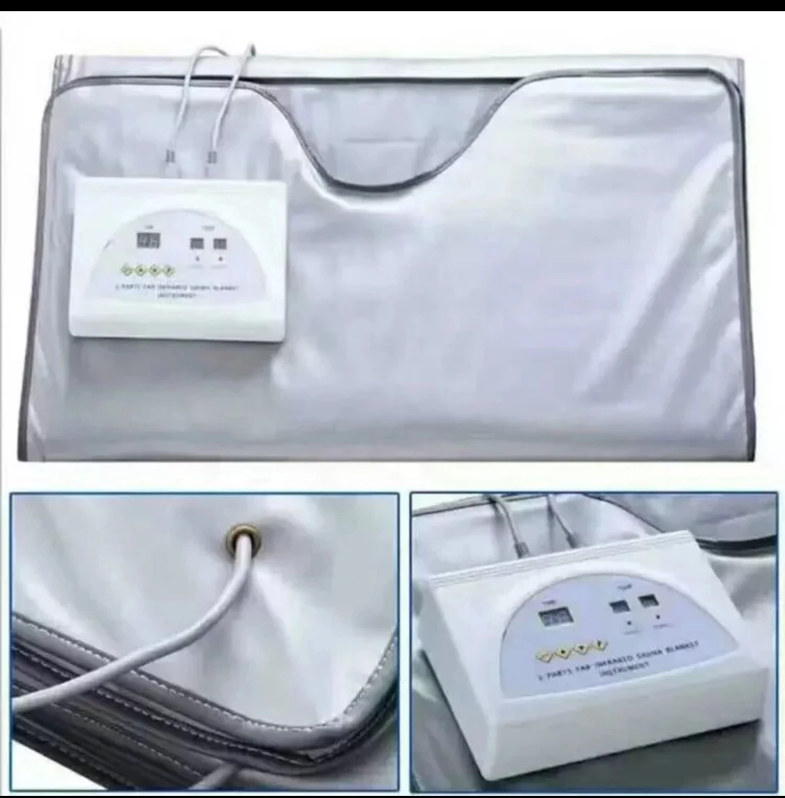 portable 2 zone  sauna blanket  Custom High Quality Wholesale Factory Supply Faux Sauna far infrared sauna thermal blanket