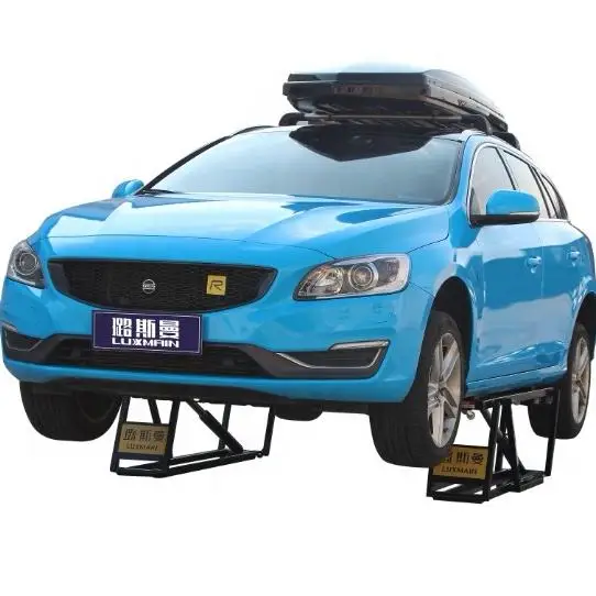 3500kg CE Tilting removable equipment hydraulic mobile electric scissor lift portable car lift quick car lifts