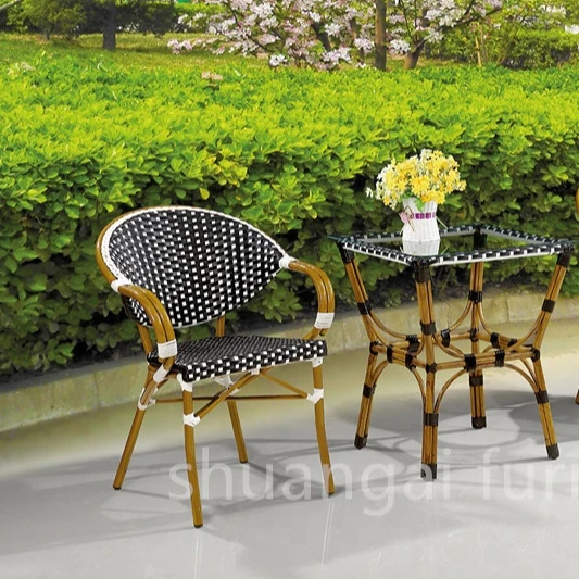 Leisure Wedding Rental Rattan Back Dining Chair For Events