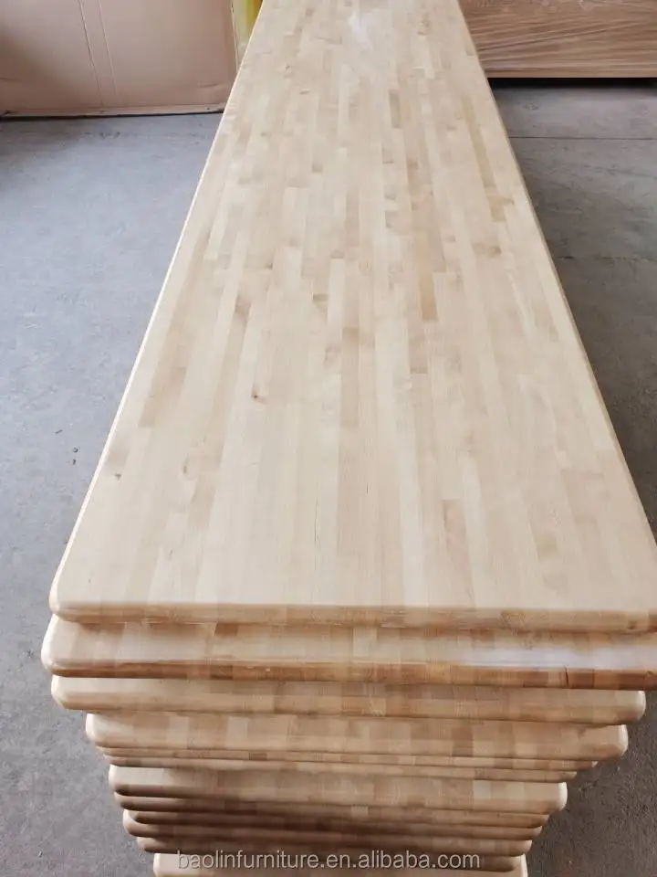 New Solid Wood  Panel Birch  board wooden board solid wooden work top
