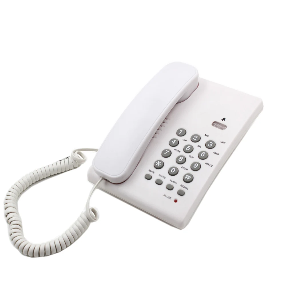 Analog portable corded basic Fixed phones for home and office use
