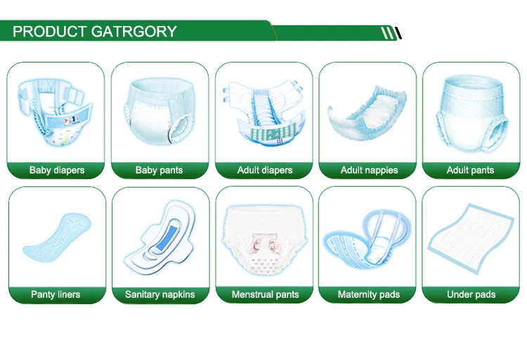 Baby Diaper Manufacture High Quality Ultra Thin Disposable Baby Diapers  Wholesaler Stock