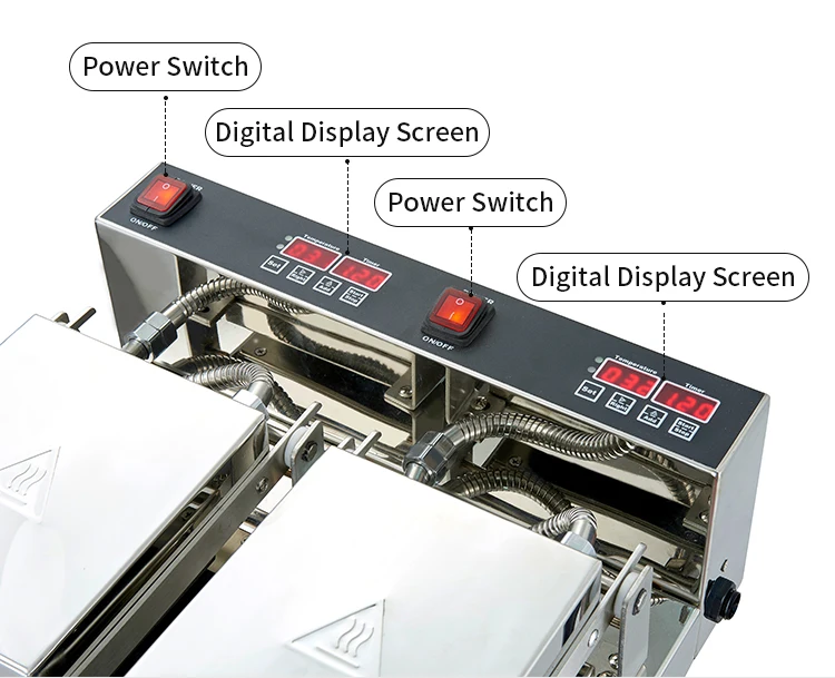 Commercial Sandwich Press Machine Double Head Grill Sandwich Grill Electric Sandwich Maker For sales