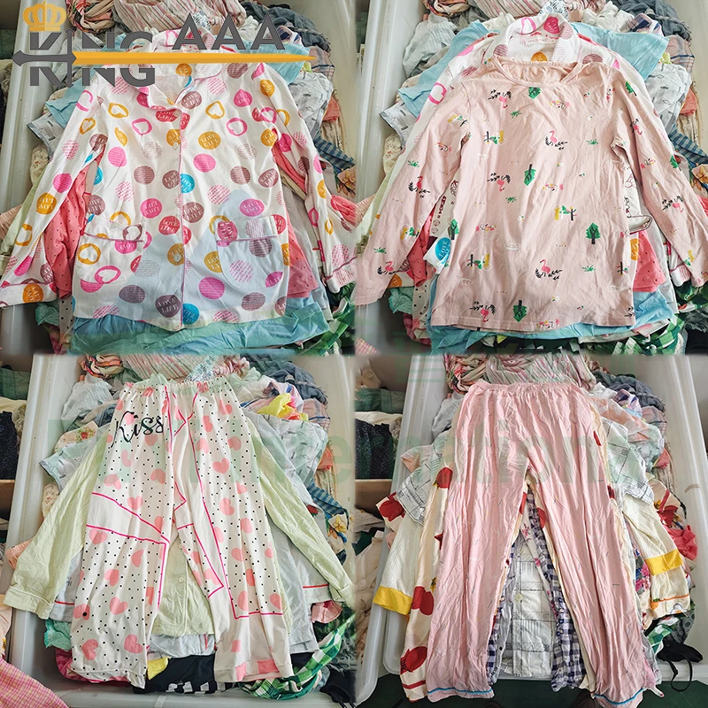 korean pajamas cotton sleepwear women used clothing bales clothes uk japan used clothes bales wholesale