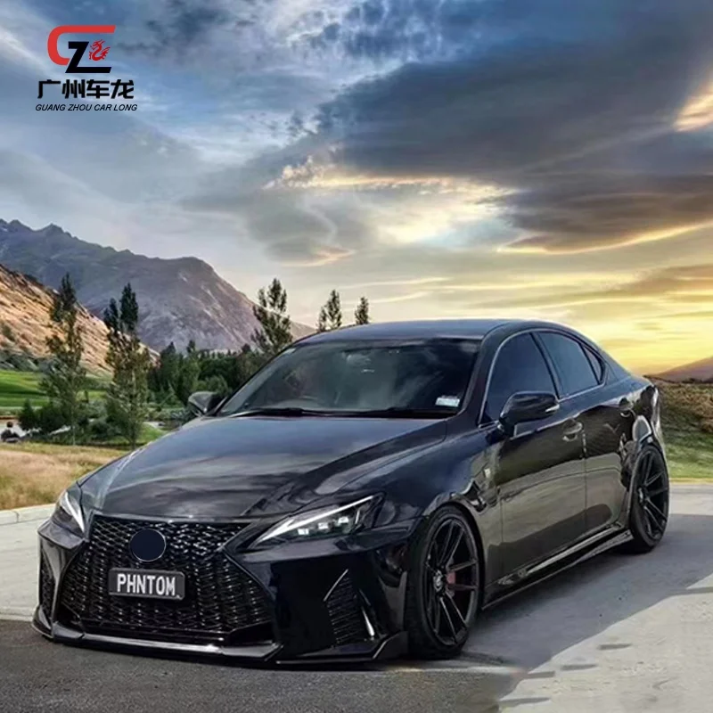 Car bumpers auto body systems for Lexus IS IS250 IS300 ISF 2006-2012 year upgrade 2021 model with bumpers grilles