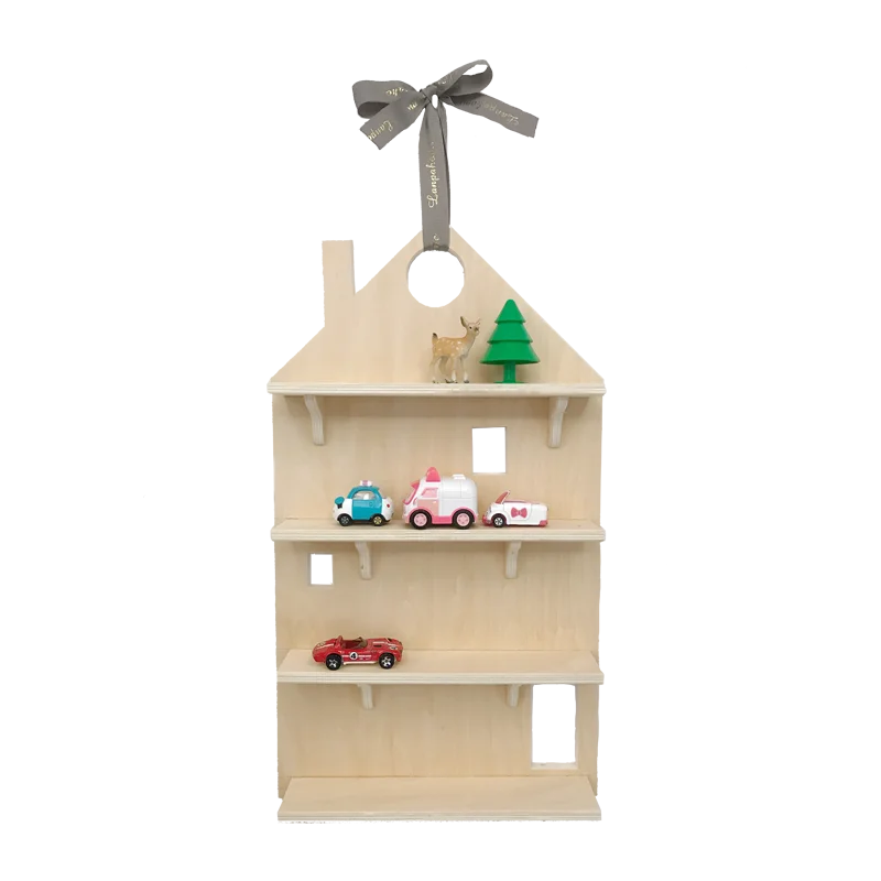 Белая деревянная подвесная стойка для детского дома