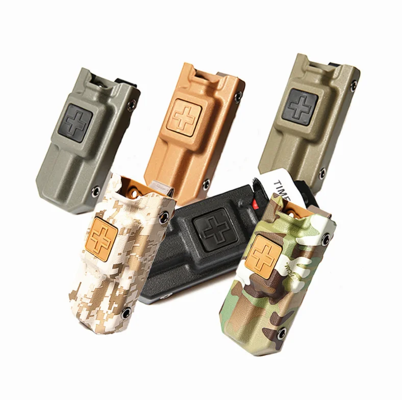  Camouflage Box Molle EMT System Tourniquet Carrier Pouch For Hiking Camping