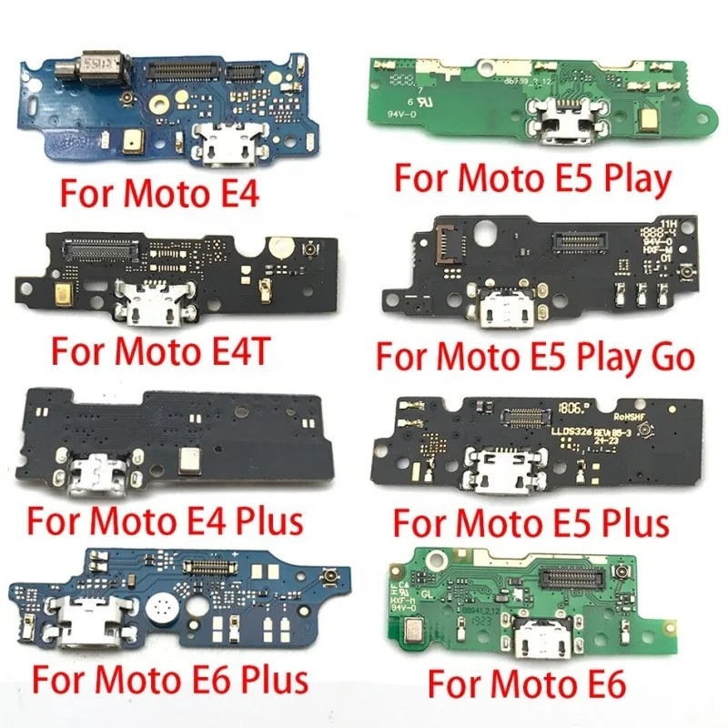 Charger Port Jack Dock Connector Flex Cable For Motorola E4 E5 E6 E7 Plus Play Power G30 G50 5G G8 G9 Plus G22 G51