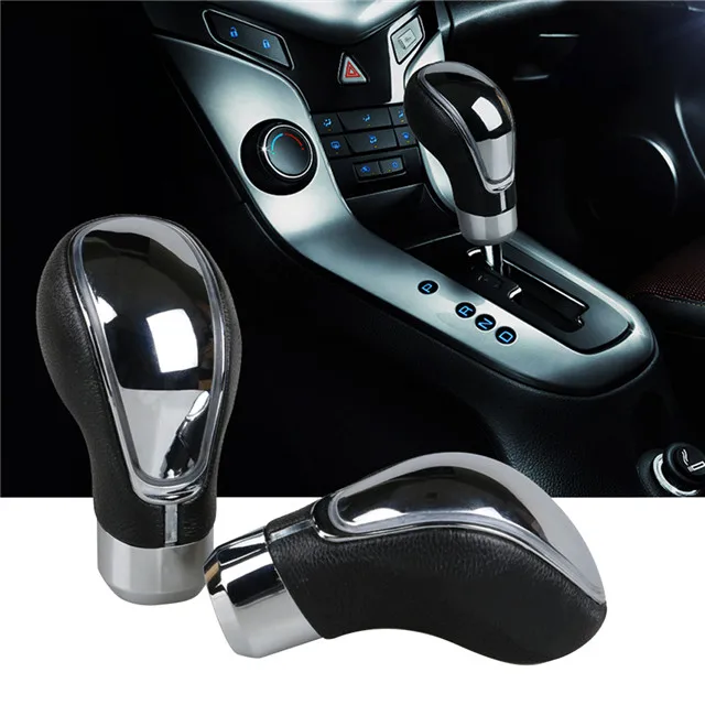 Touch Sensitive LED Light Shifter Car Gear Shift Knob USB Charge RGB 7-color