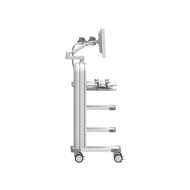 Mobile Endoscopic Trolley for Hospital Computer Endoscopic System Worktation Cart