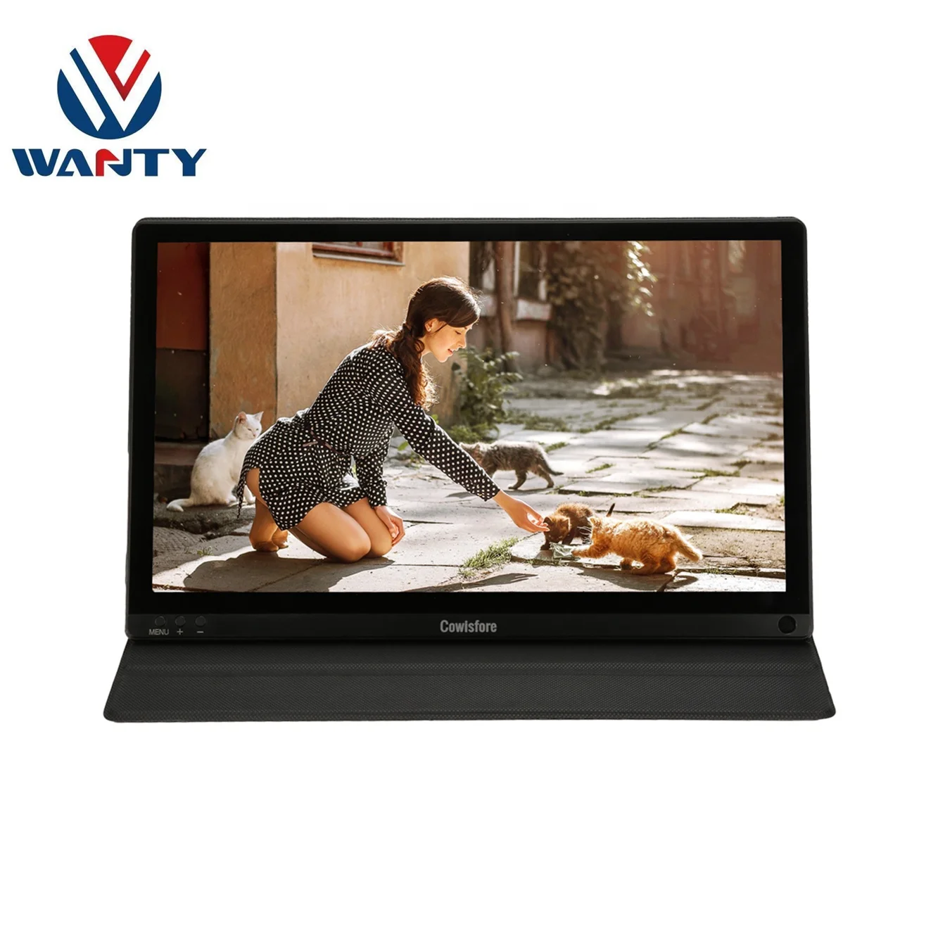 15,6 дюймовый Full HD 1920x1080 IPS ЖК-дисплей WANTY Cowisfore, портативный монитор для телефона, ноутбука, ПК