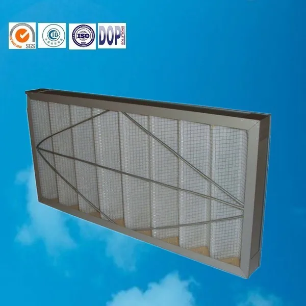 HVAC System Aluminum Frame Aluminum Frame Air Filter Purifiers Tio2 Medium Photocatalyst Air Filter