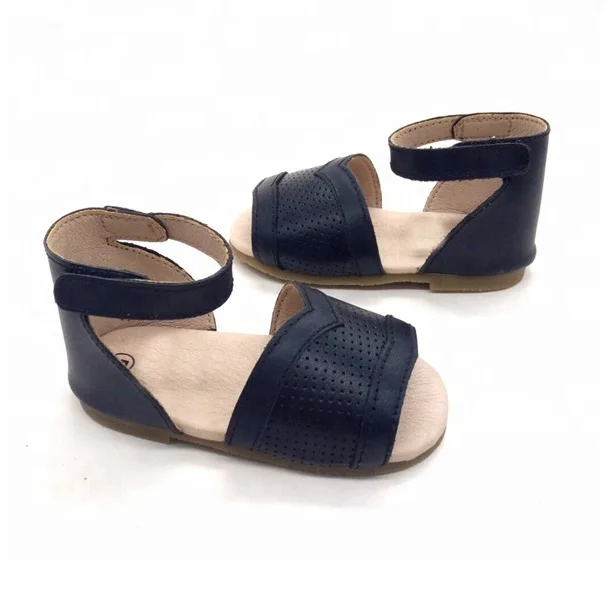 
fashion summer rubber sole boys toddler leather sandals 