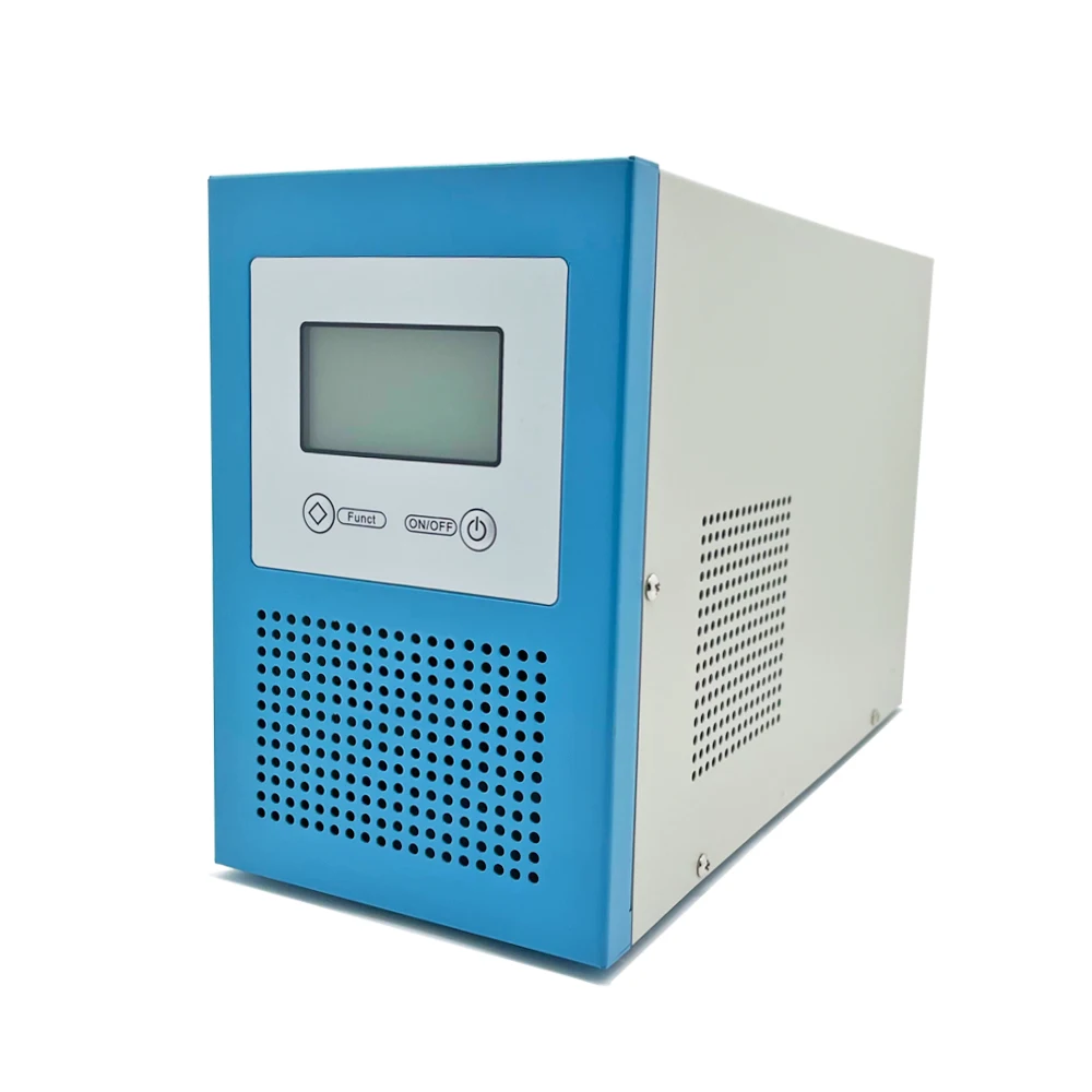 Small Tower 700W solar pure sine wave inverter with charger 12V 24V DC to 110V 220V AC off grid inverters for home